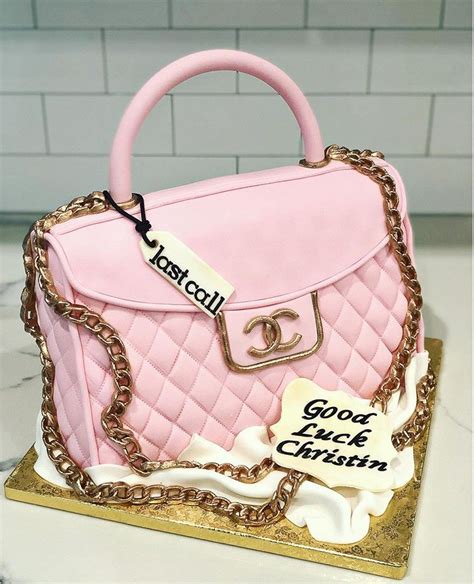 pink chanel purse cake|chanel hot pink purse.